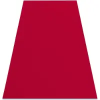 Rugsx Alfombra con refuerzo de goma RUMBA 1805 un solo color rosado 200x500 cm