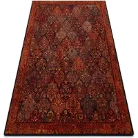 Rugsx Alfombra de lana SUPERIOR KAIN rubí 300x400 cm