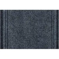 Rugsx Felpudo MÁLAGA gris 2107 66x400 cm