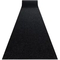 Rugsx Runner - Alfombrilla antideslizante CEYLON exterior, interior antracita 0923 100cm 100x910 cm