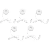 MaxPower 5X Valkoinen Donut Kostutin USB Office Desktop Mini Kostutin Kannettava Ilmanpuhdistin Valkoinen