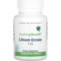 Seeking Health Litiumorotaatti, 5 mg - 100 kapselia