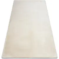 Rugsx Alfombra BUNNY marfil Imitación de piel de conejo 80x150 cm