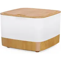 Jojomino Flame ilmankostutin eteerinen öljy Diffusor Air kaukosäätimellä 800 ml Aroma 7 värin yövalo