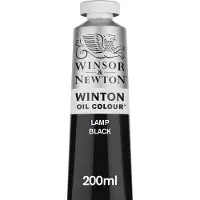 Winsor & Newton WN Winton öljyväri 337 Lamp black - 200ml