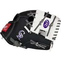 Rawlings Rawlingsin MLB-joukkueen logolla varustettu nuorten hanskasarja Colorado Rockies 10"