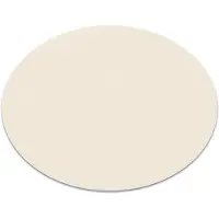 Rugsx Alfombra de lavado moderna LINDO circulo crema, antideslizante, peluda circulo 100 cm