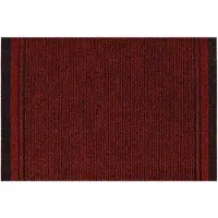 Rugsx Felpudo MÁLAGA rojo 3066 66x180 cm
