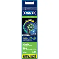 Oral-B Cross Action -hammasharjan vaihtop , musta, 4 kpl