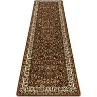 Rugsx Alfombra, alfombra de pasillo ROYAL ADR modelo 1745 marrón - entrada, pasillo 70x200 cm