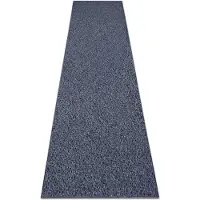 Rugsx Alfombra de pasillo TRAFFIC gris grafito 990 AB 150x350 cm