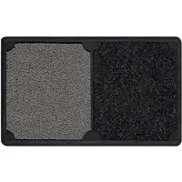 Rugsx Liukumaton ovimatto 50x80 cm, universaali, hopea