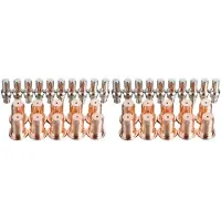 Torribaly 40PCS IPT-60 PT-60 IPT-40 PT40 Electrode 52582 Nozzle 51313P Fit Plasma Cutter Torch Consumables, Nozzle 1.1mm (60A)