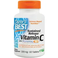 Doctors Best C-vitamiini pitkävaikutteisella PureWay-C:llä, 500 mg - 60 tablettia