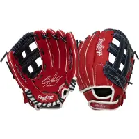Rawlings | SURE CATCH T-pallo- ja nuorten baseball-r pyl | Oikean k den heitto | 11,5" | Bryce Harper -malli