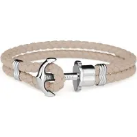 Paul Hewitt Rannekoru - - PHPHLSHXXXL - Ruostumaton teräs - Beige hopealla - Unisex