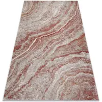 Rugsx Alfombra FUSION 9776 beige / terracota - Abstracción, moderna, abstracta 200x290 cm