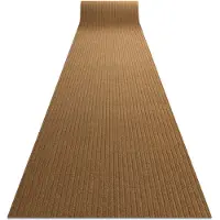 Rugsx Runner - Alfombrilla antideslizante CEYLON exterior, interior coco marrón 0226 200cm 200x600 cm