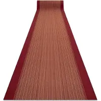 Rugsx Alfombra de pasillo con refuerzo de goma CARNABY anaranjado 67cm 67x460 cm