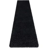 Rugsx Matto SOFFI shaggy 5cm musta