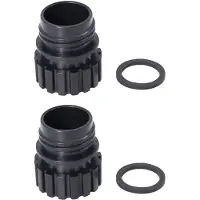 Zandona 2PC Soda Bottle Adapter for Terra Soda Steam Maker and Sodastreams Glass Bottle 0.7L,Glass Bottles Quick Connect Adapter