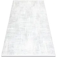 Rugsx Alfombra moderna DUKE A0357 crema - Vintage, estructurada, muy suave, flecos 280x370 cm