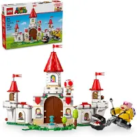 LEGO Super Mario Taistelu Royn kanssa Peachs Castlessa Nintendo-hahmo Mario -lelu lapsille Linnalelu ja seikkailusetti Super Mario -lahja tyt ill