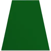 Rugsx Alfombra con refuerzo de goma RUMBA 1967 un solo color verde 200x500 cm