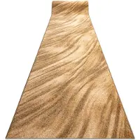 Rugsx Alfombra de pasillo KARMEL FRYZ - SAKA beige 80 cm 80x270 cm