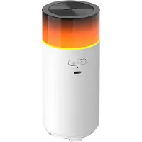 Melitt LED-valo aromaterapiakone USB-eteeristen öljyjen diffuusori, valkoinen
