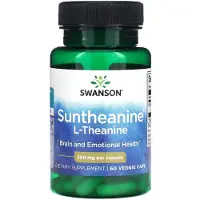Swanson Health - L-teaniini 200 mg, 60 kapselia
