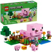 LEGO Minecraft Vauvapossun talon leluhahmot ja leikkisetti - Minecraft-rakennuslelu lapsille, pojille ja tyt ille 7+ vuotta - 2 minihahmoa roolil
