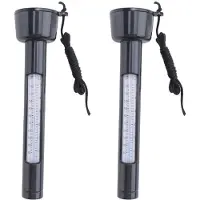 Semoic 2X Pool Thermometer Outdoor Swimming Pool Water Thermometer Floating Pool Thermometer for Swimming Pool