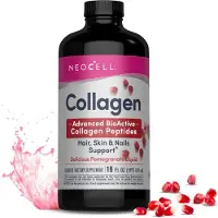 NeoCell , Kollageeni Tyyppi 1 & 3 Nestemäinen, Pomegranate, 16 fl oz (473 ml)