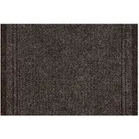 Rugsx Felpudo MÁLAGA marrón 7058 80 cm 80x410 cm
