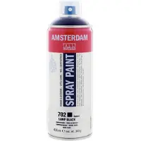 Amsterdam spray paint lamp svart 702