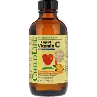 Child Life,ChildLife,ChildLife,ChildLife Essentials Nesteinen C-vitamiini, Luonnollinen Appelsiinimaku - 118 ml