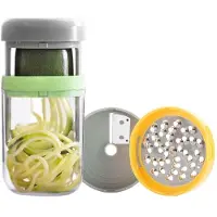 Huismerk Spiraalivihannesleikkuri - Vigizer - InnovaGoods - 3 in 1 - Moderni muotoilu - Ilman BPA:ta