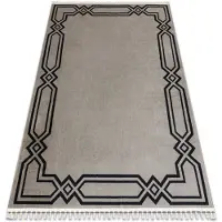 Rugsx Alfombra AMOUR 53071A beige - Marco, moderno, elegante 78x150 cm