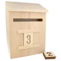 Artémio Puinen postilaatikko 28 cm koristeluun