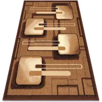 Rugsx Alfombra BCF Morad MALINA clásico - marrón 120x170 cm