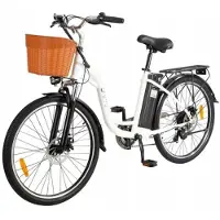 DYU Sähköpolkupyörä - - C6 - Renkaat 26" - Moottori 350W - Akun jännite 36V 12.5Ah - 7 vaihdetta
