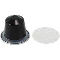 Typecat 500 Sets Refillable Coffee Capsules Cup Disposable Coffee Capsules Packaging Cafe Supplies for Black