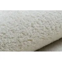Rugsx Moqueta VELVET MICRO crema llanura color sólido 200x500 cm