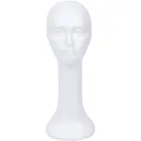 Tlily Long Neck Female Foam Model Glasses Hair Wig Mannequin Hat Stand