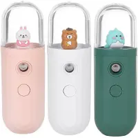 MaxPower (Valkoinen) 5 V kannettava minikostutin Nanometri Fine Mist USB-lataus 250 mAh Akun kesto Alhainen melu kotiautoon