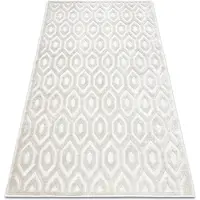 Rugsx Alfombra SANTO sisal 58380 hexágono beige 120x170 cm