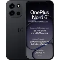 OnePlus Nord 6 5G Dual SIM 256 Gt (8 Gt RAM) CPH2795 Musta
