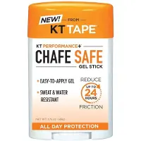 KT Tape Performance+chafe Safe Gel Stick Kinesiology Tape Valkoinen