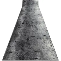 Rugsx Alfombra de pasillo con refuerzo de goma MARL Hormigón, gris 80 cm 80x470 cm